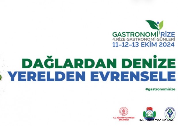RİZE GASTRONOMİ GÜNLERİ BAŞLIYOR