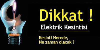 Hemşin'de Elektrik Kesintisi