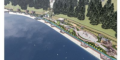 HEMŞİN'DE GÖLET ÇEVRESİ ŞENLENİYOR