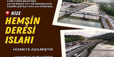 HEMŞİN DERESİ ISLAHI 