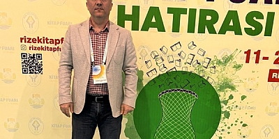 HEMŞİNLİ YAZAR HABİP BALTACI RİZE KİTAP FUARINDA