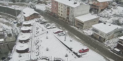 Rize’de kar yağışı hayatı olumsuz etkiliyor 